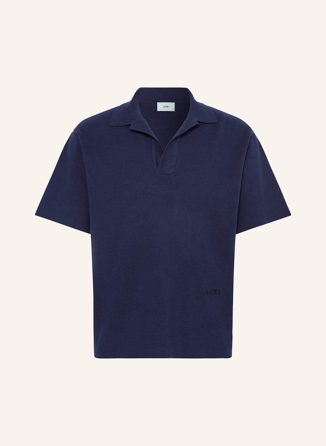 Трикотажная рубашка поло Autry, синий
Трикотажная рубашка поло Autry, синий