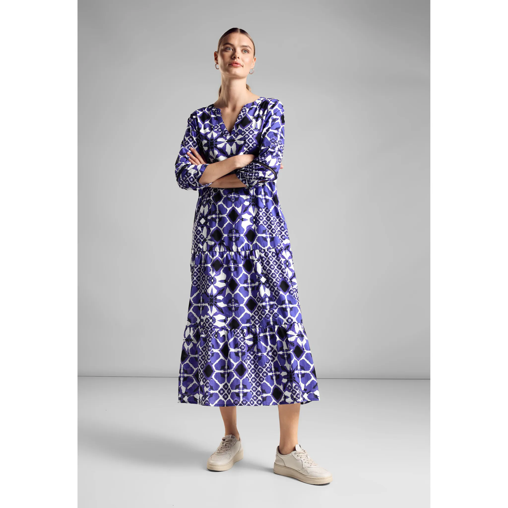 Платье миди STREET ONE из 100% хлопка, синий
Платье миди STREET ONE из 100% хлопка, синий