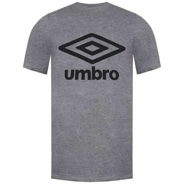 Мужская серая футболка с большим логотипом Umbro, серый
Мужская серая футболка с большим логотипом Umbro, серый