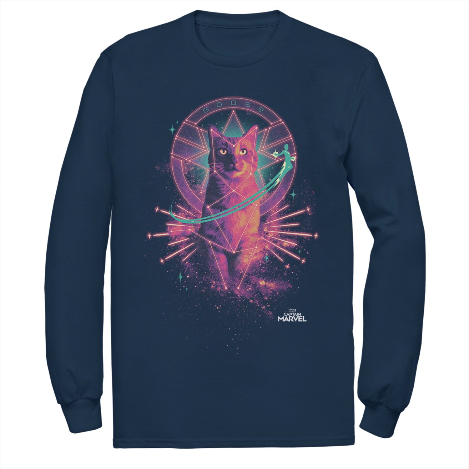 Мужская футболка Captain Marvel Cat Goose Licensed Character
Мужская футболка Captain Marvel Cat Goose Licensed Character