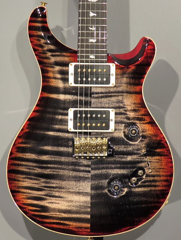Электрогитара PRS Custom 24-08, 10-Top, Cherry Charcoal, Pattern Thin neck, PRS Hardshell Case
Электрогитара PRS Custom 24-08, 10-Top, Cherry Charcoal, Pattern Thin neck, PRS Hardshell Case