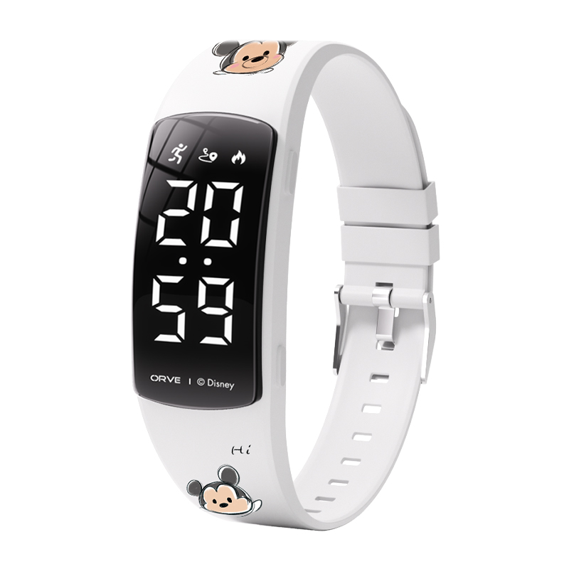 Disney Электронные часы с силиконовым ремешком унисекс черный циферблат
Disney Электронные часы с силиконовым ремешком унисекс черный циферблат