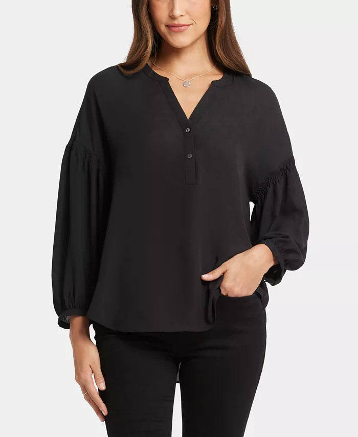 Женский топ Paulina Peasant с длинными рукавами NYDJ
Женский топ Paulina Peasant с длинными рукавами NYDJ