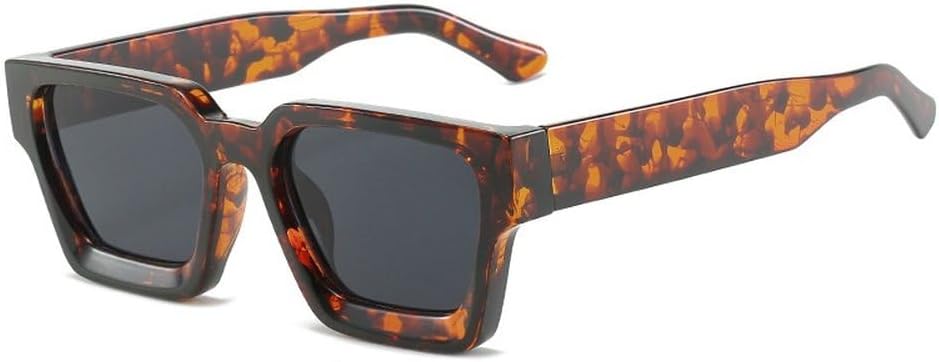 Модные квадратные женские солнцезащитные очки в стиле ретро для мужчин, трендовые солнцезащитные очки с леопардовым принтом, сине-зеленые солнцезащитные очки с защитой от УФ-излучения UV400 SKFGNX, Leopard Grey
Модные квадратные женские солнцезащитные очки в стиле ретро для мужчин, трендовые солнцезащитные очки с леопардовым принтом, сине-зеленые солнцезащитные очки с защитой от УФ-излучения UV400 SKFGNX, Leopard Grey