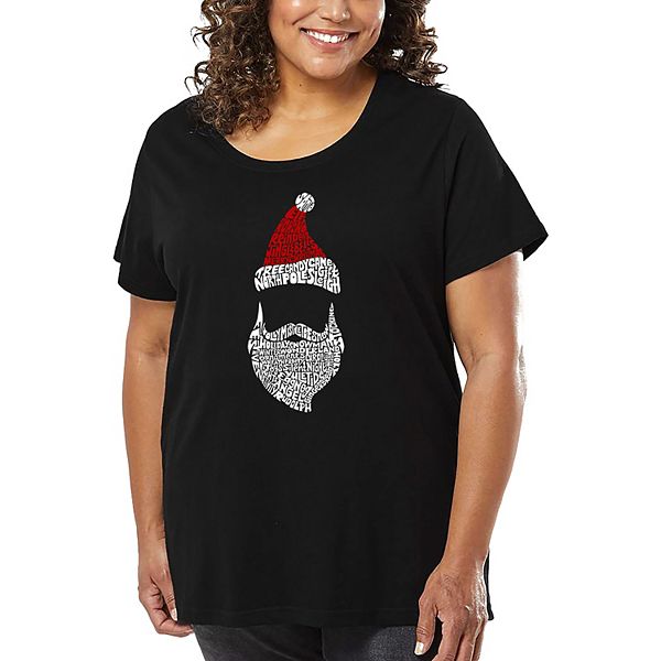 Футболка с принтом Santa Claus для женщин plus size La Pop Art, Black, Черный, Футболка с принтом Santa Claus для женщин plus size La Pop Art, Black
Футболка с принтом Santa Claus для женщин plus size La Pop Art, Black, Черный, Футболка с принтом Santa Claus для женщин plus size La Pop Art, Black