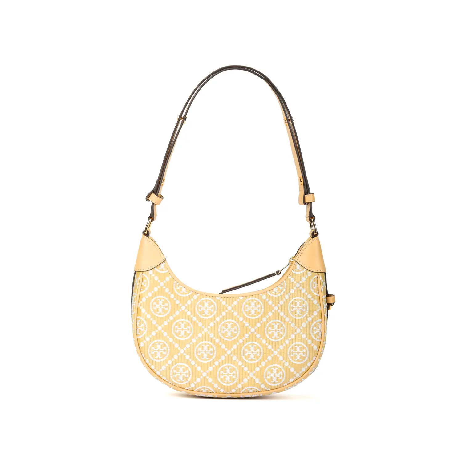 TORY BURCH Монограмма Т Хлопковая сумка-полумесяц Женская натуральная
TORY BURCH Монограмма Т Хлопковая сумка-полумесяц Женская натуральная