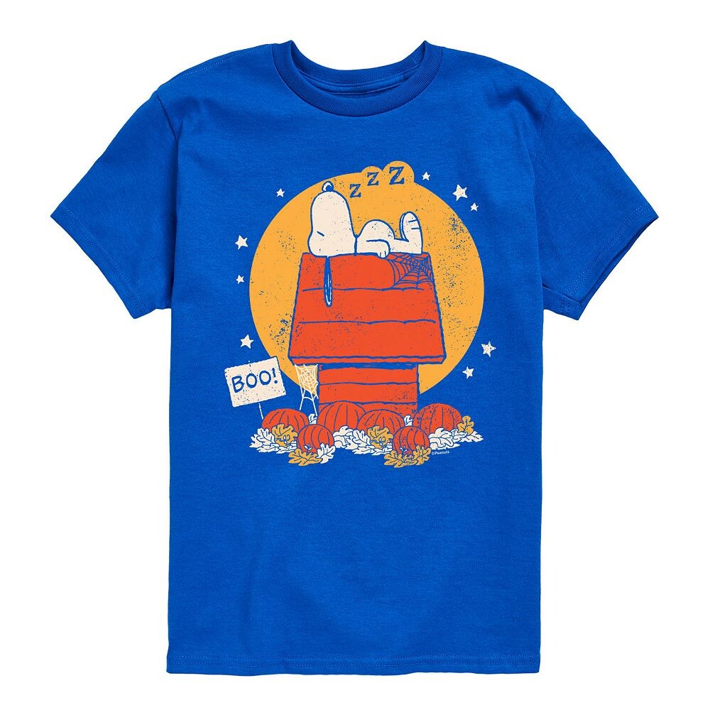 Футболка с рисунком Peanuts Snoopy Halloween Dog House для мальчиков 8–20 лет Licensed Character, синий
Футболка с рисунком Peanuts Snoopy Halloween Dog House для мальчиков 8–20 лет Licensed Character, синий