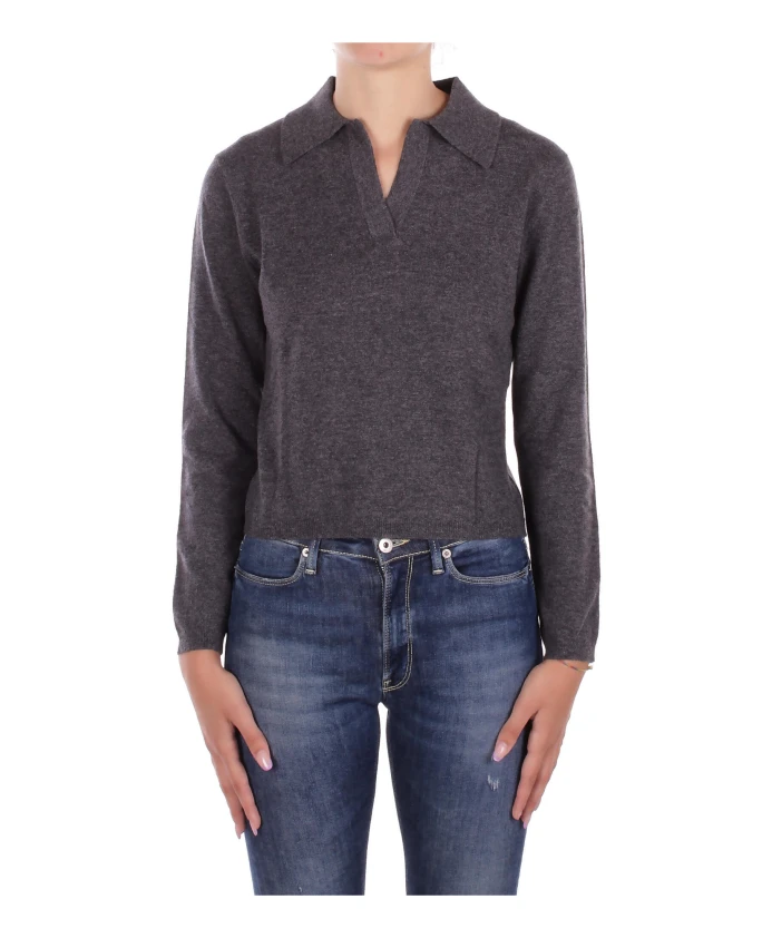 Серый пуловер из стильной смеси кашемира и шерсти. Max Mara, серый
Серый пуловер из стильной смеси кашемира и шерсти. Max Mara, серый