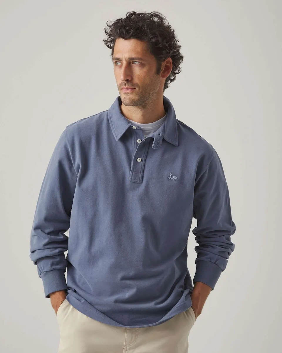 Мужская рубашка с длинным рукавом Scotta 1985, индиго
Мужская рубашка с длинным рукавом Scotta 1985, индиго