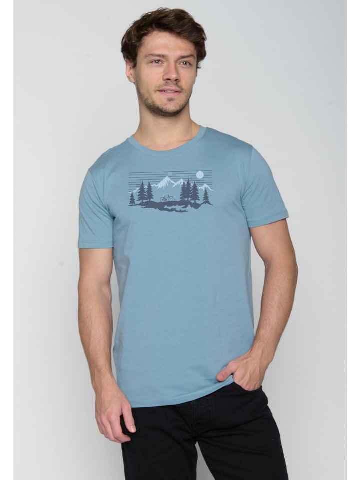 Футболка Bike Mountain Pines лимонно-синего цвета GreenBomb
Футболка Bike Mountain Pines лимонно-синего цвета GreenBomb