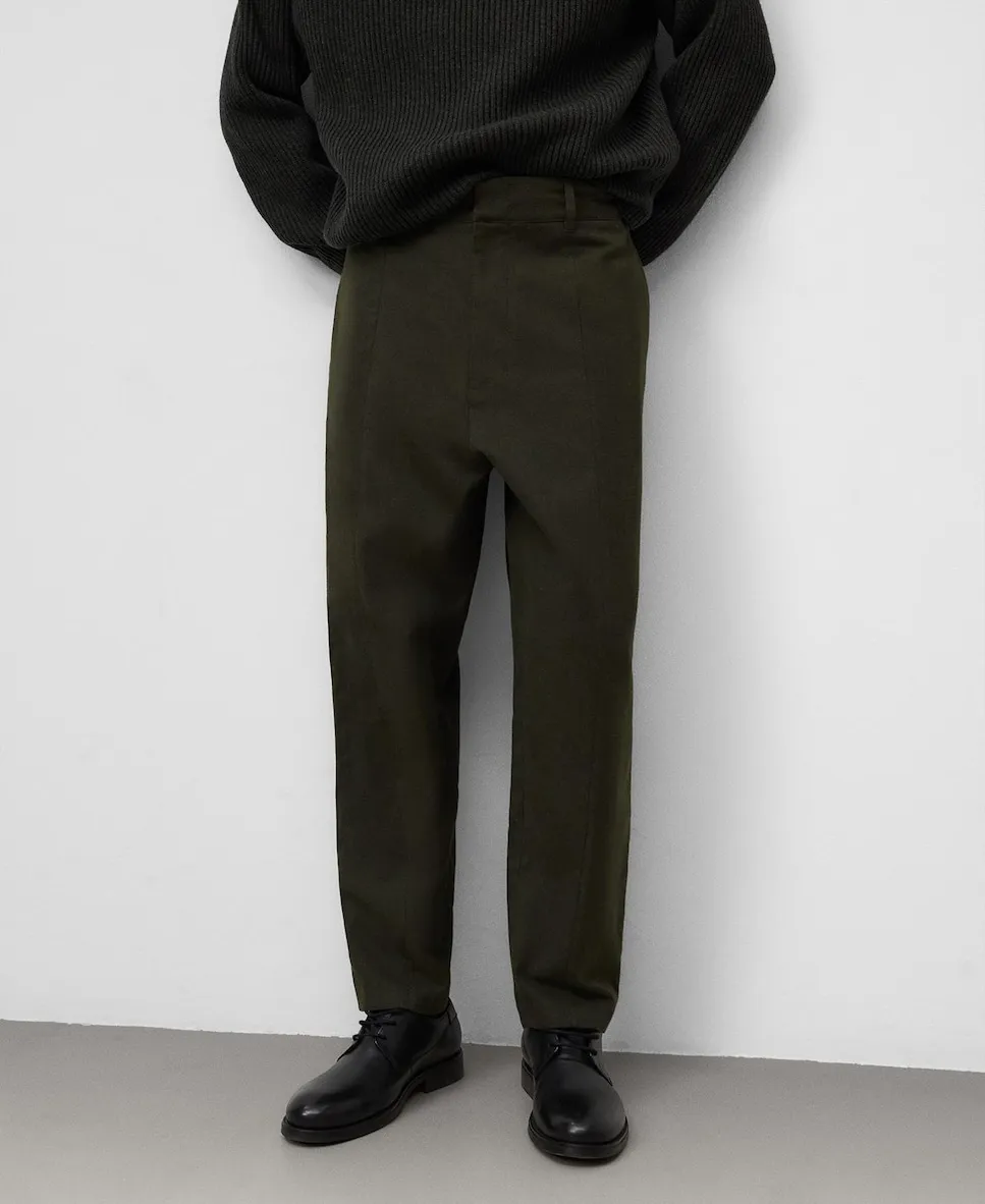 Мужские классические брюки Barrel Fit из хлопка Adolfo Dominguez, хаки
Мужские классические брюки Barrel Fit из хлопка Adolfo Dominguez, хаки