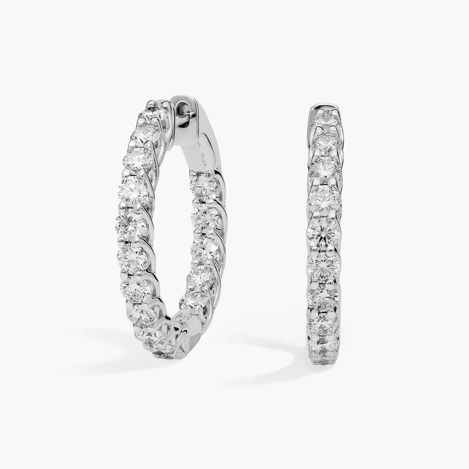 Серьги-кольца Tessere Eternity Diamond Hoop из 14-каратного белого золота (2 карата) Blue Nile
Серьги-кольца Tessere Eternity Diamond Hoop из 14-каратного белого золота (2 карата) Blue Nile