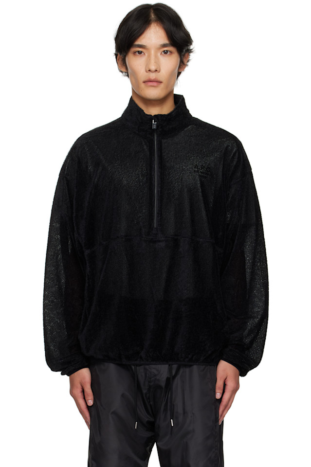 Анорак с половинной молнией Le17Septembre, черный
Анорак с половинной молнией Le17Septembre, черный