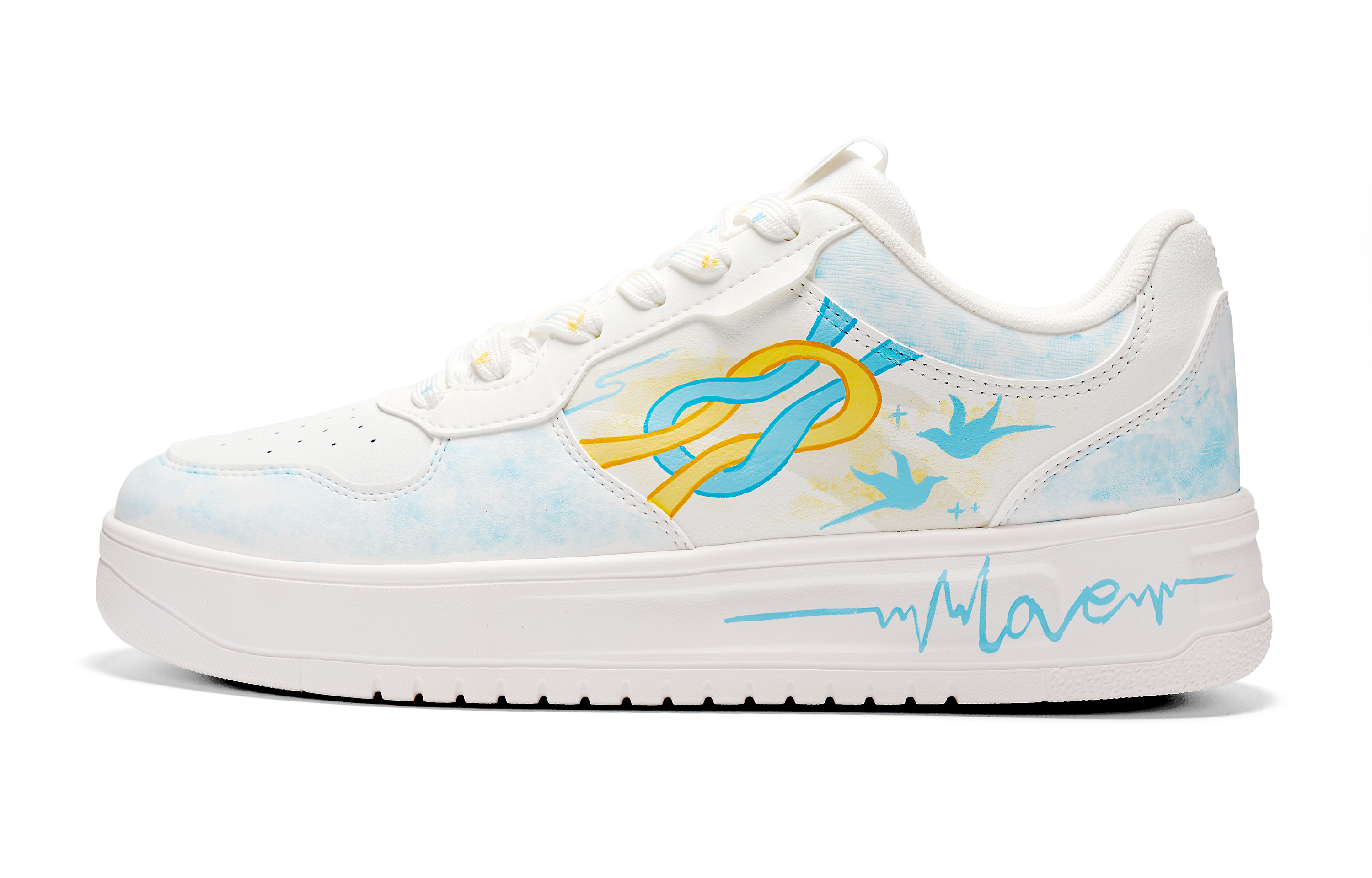 ANTA Свободные, износостойкие и легкие низкие кроссовки, мужские, светло-синие 
ANTA Свободные, износостойкие и легкие низкие кроссовки, мужские, светло-синие