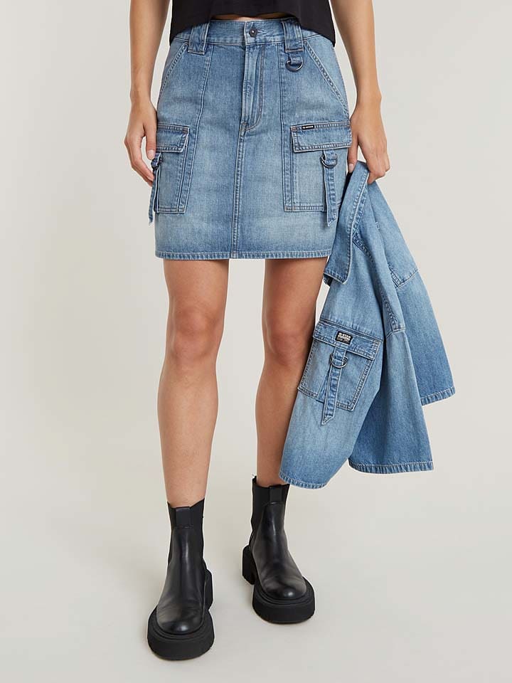 Мини-юбка G-Star, светло-синий
Мини-юбка G-Star, светло-синий