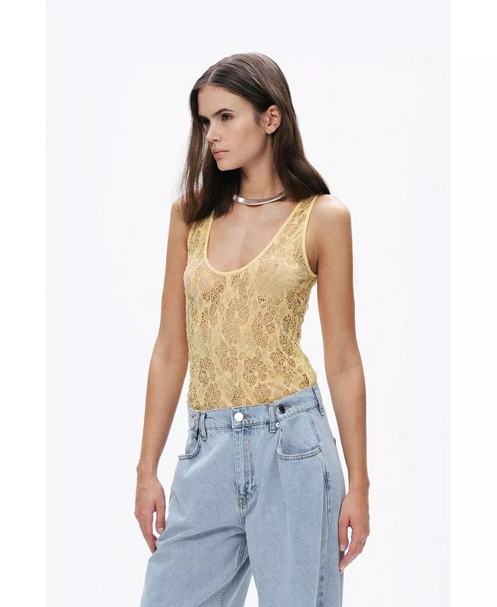 Женская кружевная блузка с халтер-воротом NOCTURNE, желтый
Женская кружевная блузка с халтер-воротом NOCTURNE, желтый