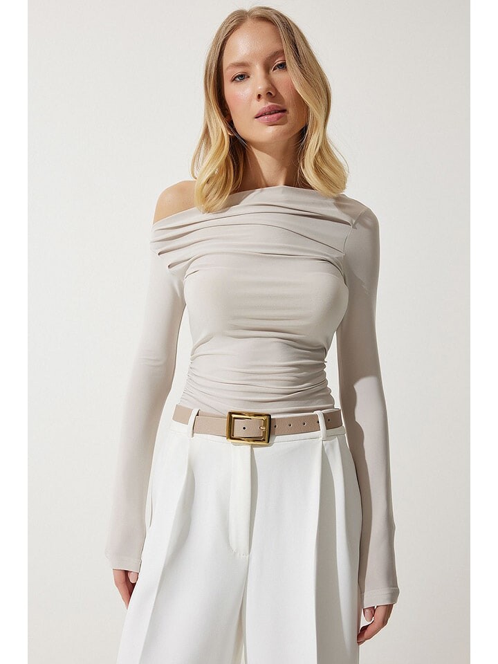 Лонгслив Hapiness Istanbul Longsleeve, кремовый
Лонгслив Hapiness Istanbul Longsleeve, кремовый