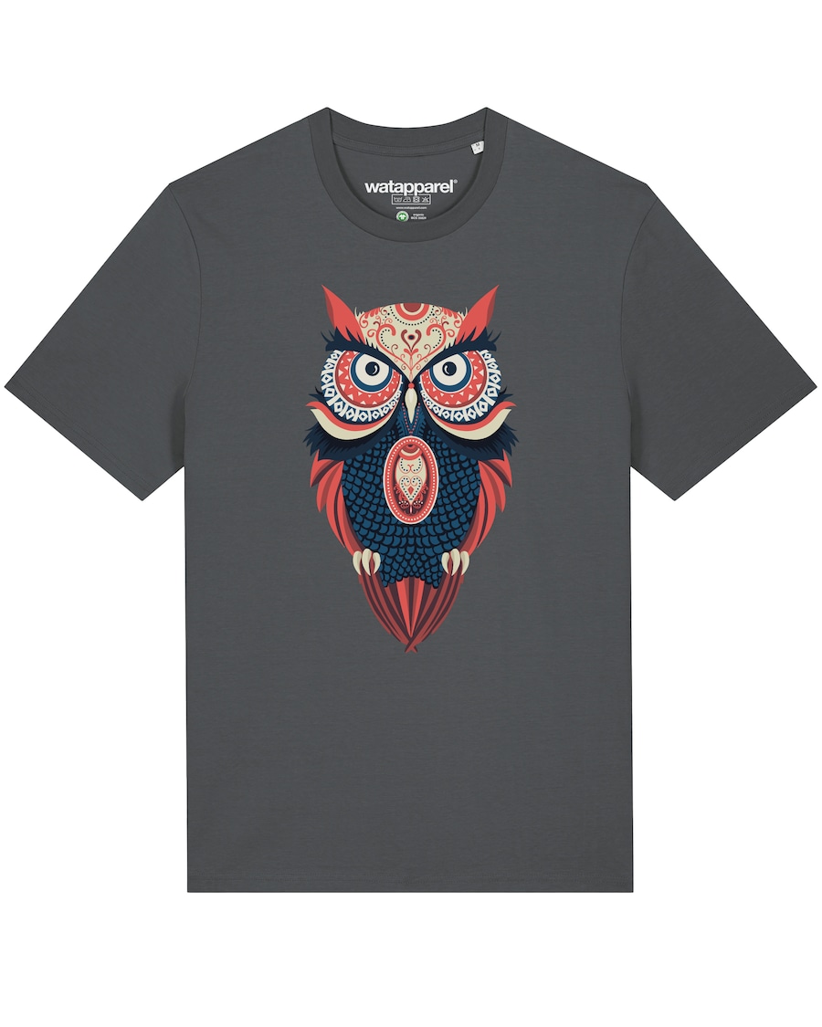 Рубашка Watapparel Colorful Owl, антрацит
Рубашка Watapparel Colorful Owl, антрацит