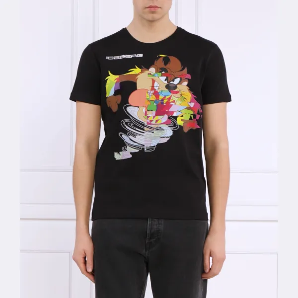 Футболка стандартного кроя Iceberg, черный
Футболка стандартного кроя Iceberg, черный