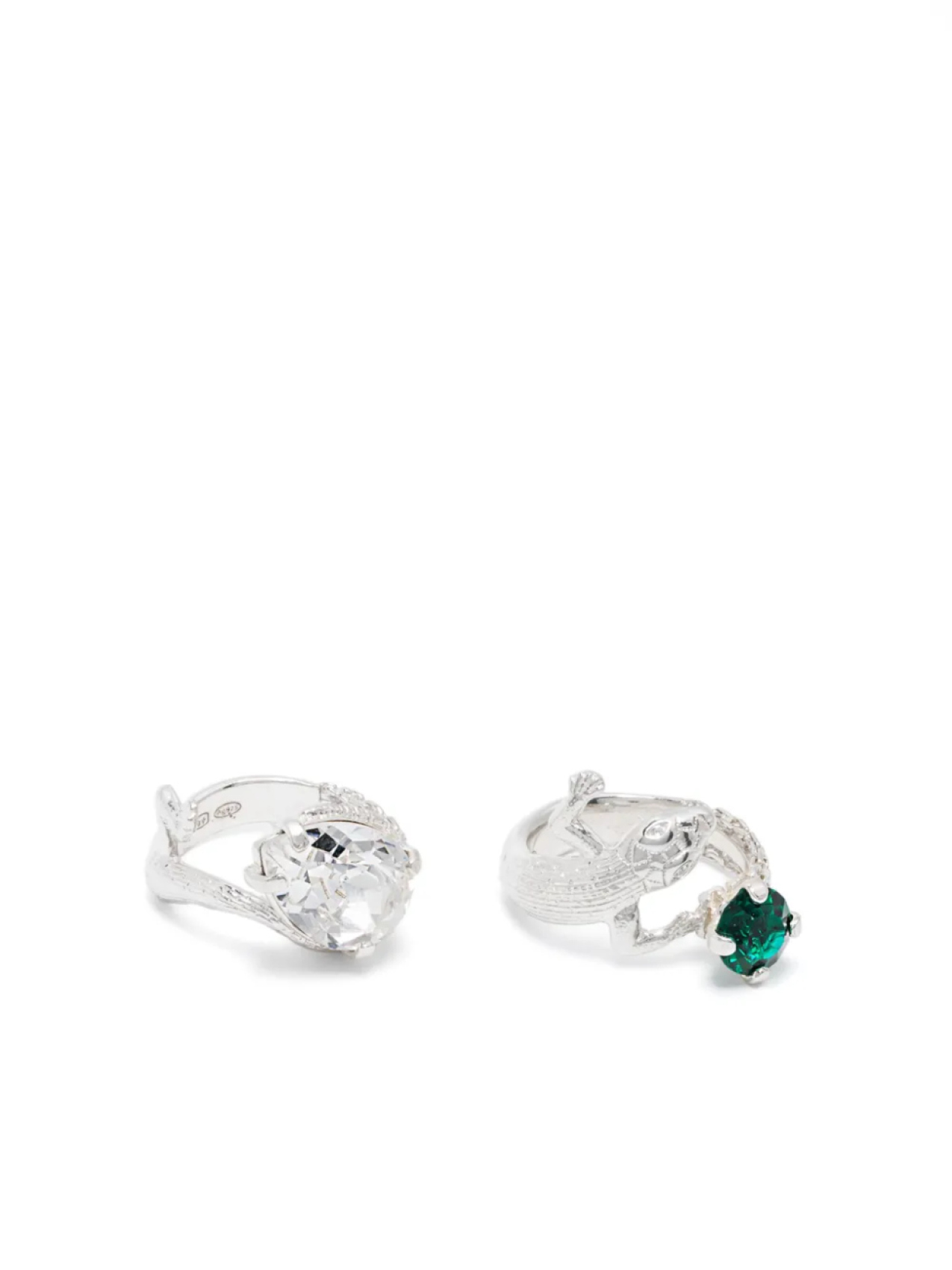 Эффектный ансамбль колец с саламандрой, изумрудом и прозрачным кристаллом Wouters & Hendrix, серебряный
Эффектный ансамбль колец с саламандрой, изумрудом и прозрачным кристаллом Wouters & Hendrix, серебряный