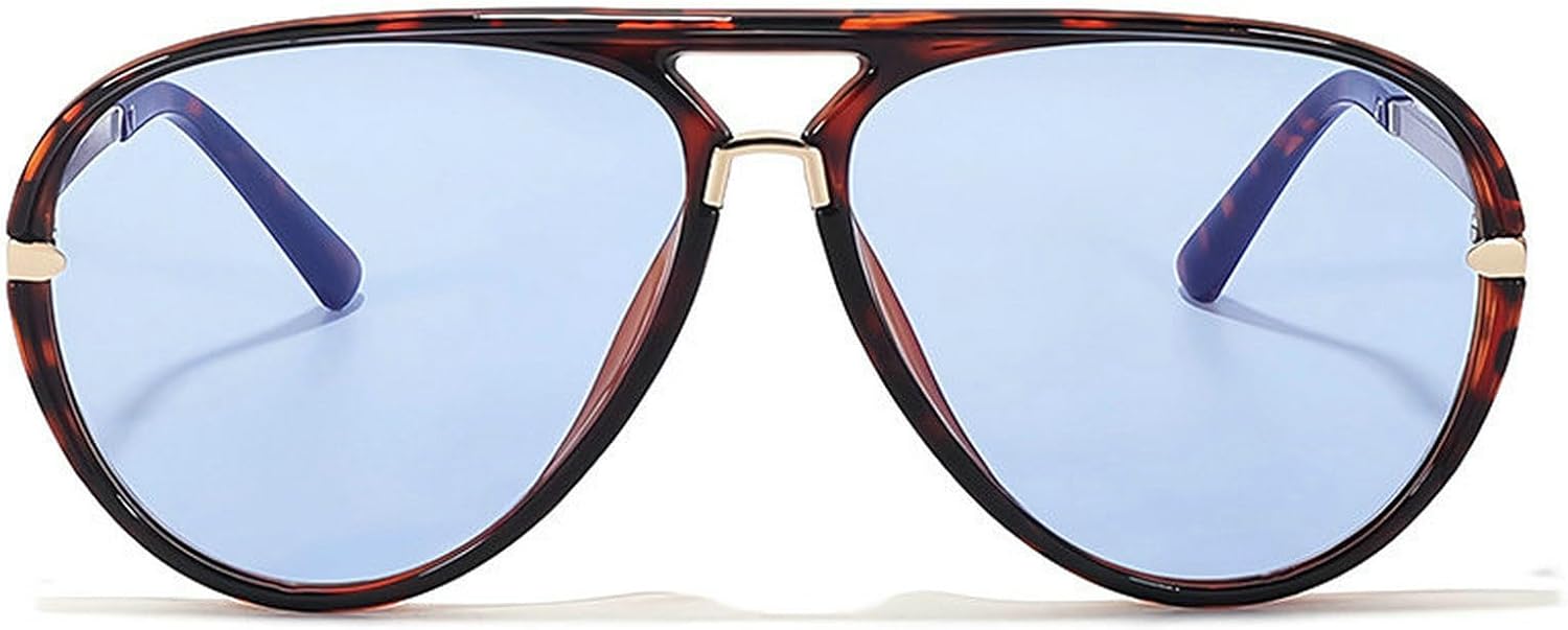 COTIA 2025 Модные ретро-солнцезащитные очки-пилот для женщин и мужчин, квадратная форма, двойная перемычка, стильные солнцезащитные очки для активного отдыха и путешествий, Leopard Blue
COTIA 2025 Модные ретро-солнцезащитные очки-пилот для женщин и мужчин, квадратная форма, двойная перемычка, стильные солнцезащитные очки для активного отдыха и путешествий, Leopard Blue