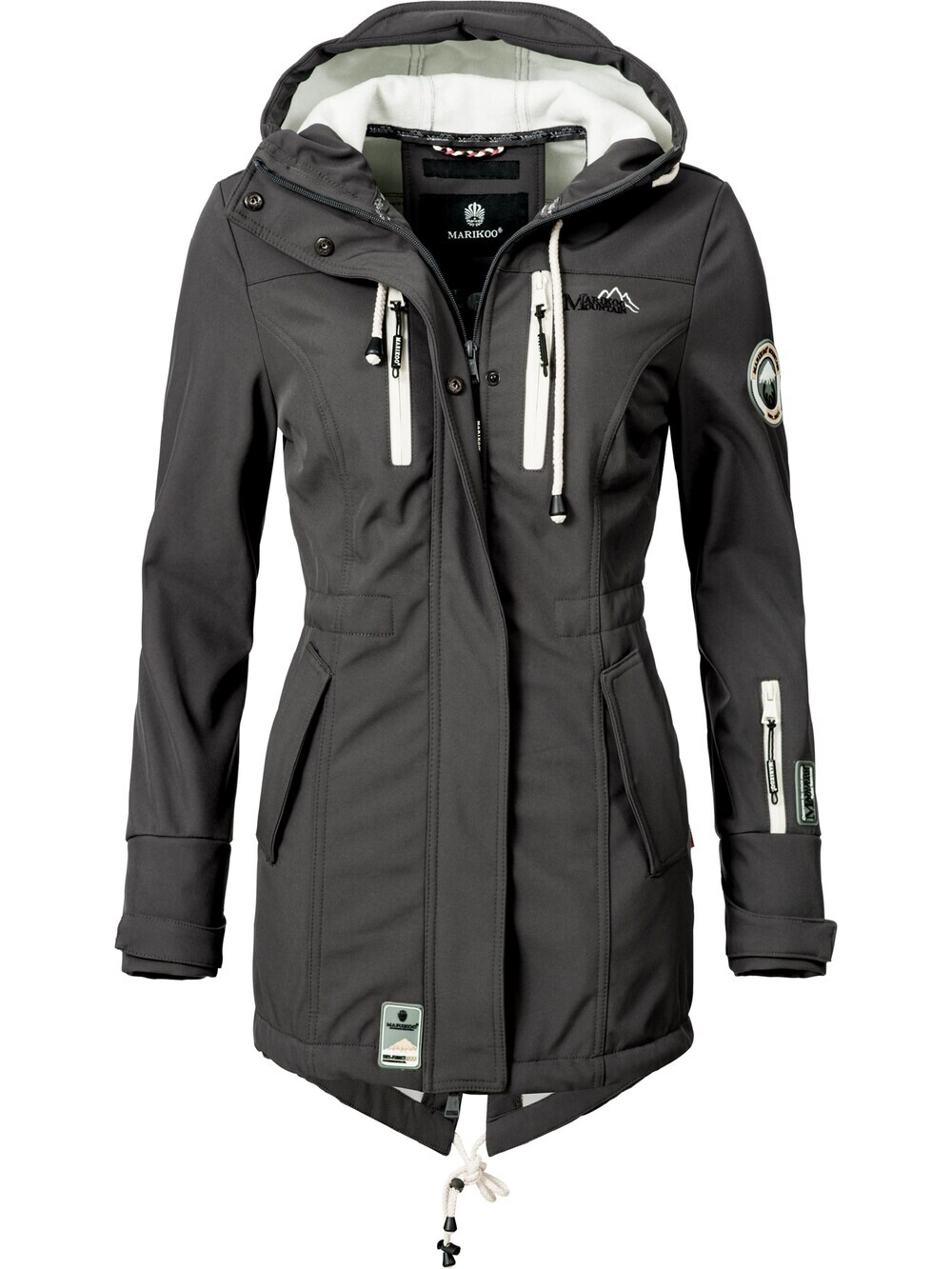 Плащ Marikoo Zimtzicke, темно-серый
Плащ Marikoo Zimtzicke, темно-серый