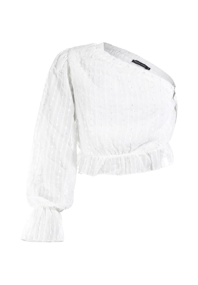 Блузка с длинными рукавами асимметричного кроя. Freshlions, белый
Блузка с длинными рукавами асимметричного кроя. Freshlions, белый