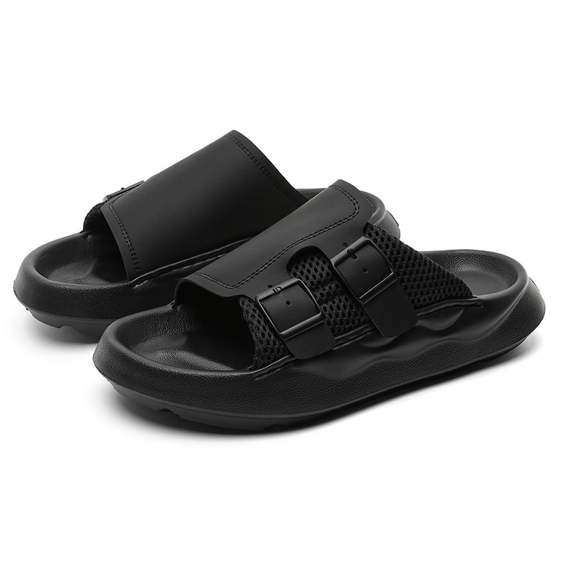 WEISHIBANGWEI Тапочки-слайды мужские черные
WEISHIBANGWEI Тапочки-слайды мужские черные