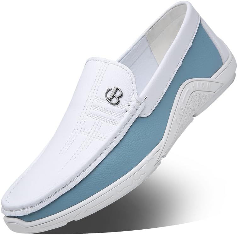 Мужские модные лоферы с контрастными цветами, удобная нескользящая резиновая подошва, повседневная прочная обувь для ходьбы, мужская деловая обувь Hhhchpm, белый
Мужские модные лоферы с контрастными цветами, удобная нескользящая резиновая подошва, повседневная прочная обувь для ходьбы, мужская деловая обувь Hhhchpm, белый