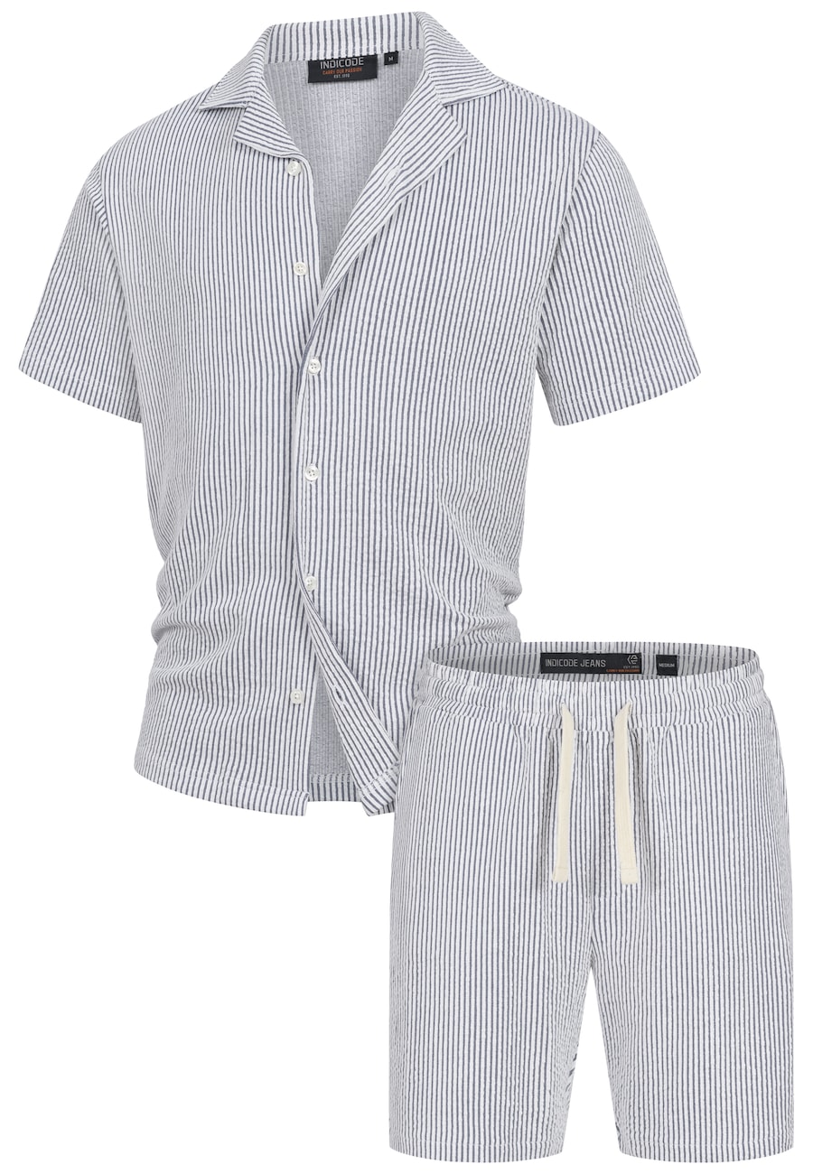 Короткая пижама INDICODE JEANS Lino, темно-синий
Короткая пижама INDICODE JEANS Lino, темно-синий