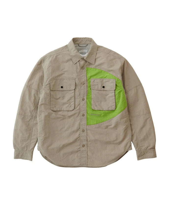 Нейлоновая рубашка Dune Brentwood Gramicci, бежевый
Нейлоновая рубашка Dune Brentwood Gramicci, бежевый