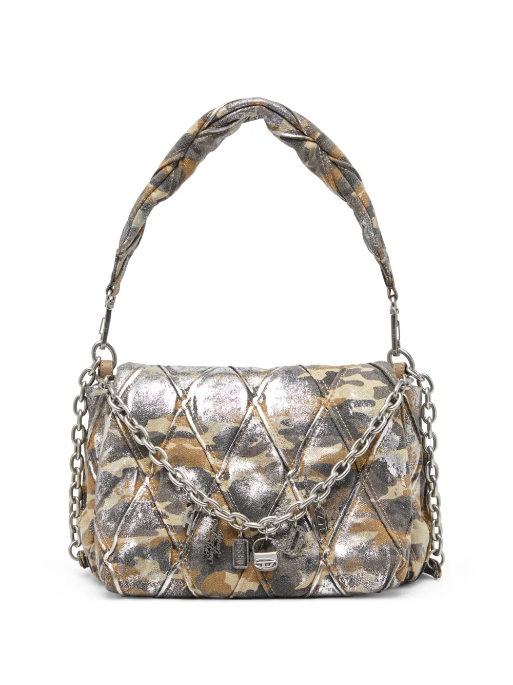 Сумка на плечо Charm-D DIESEL, коричневый 
Сумка на плечо Charm-D DIESEL, коричневый