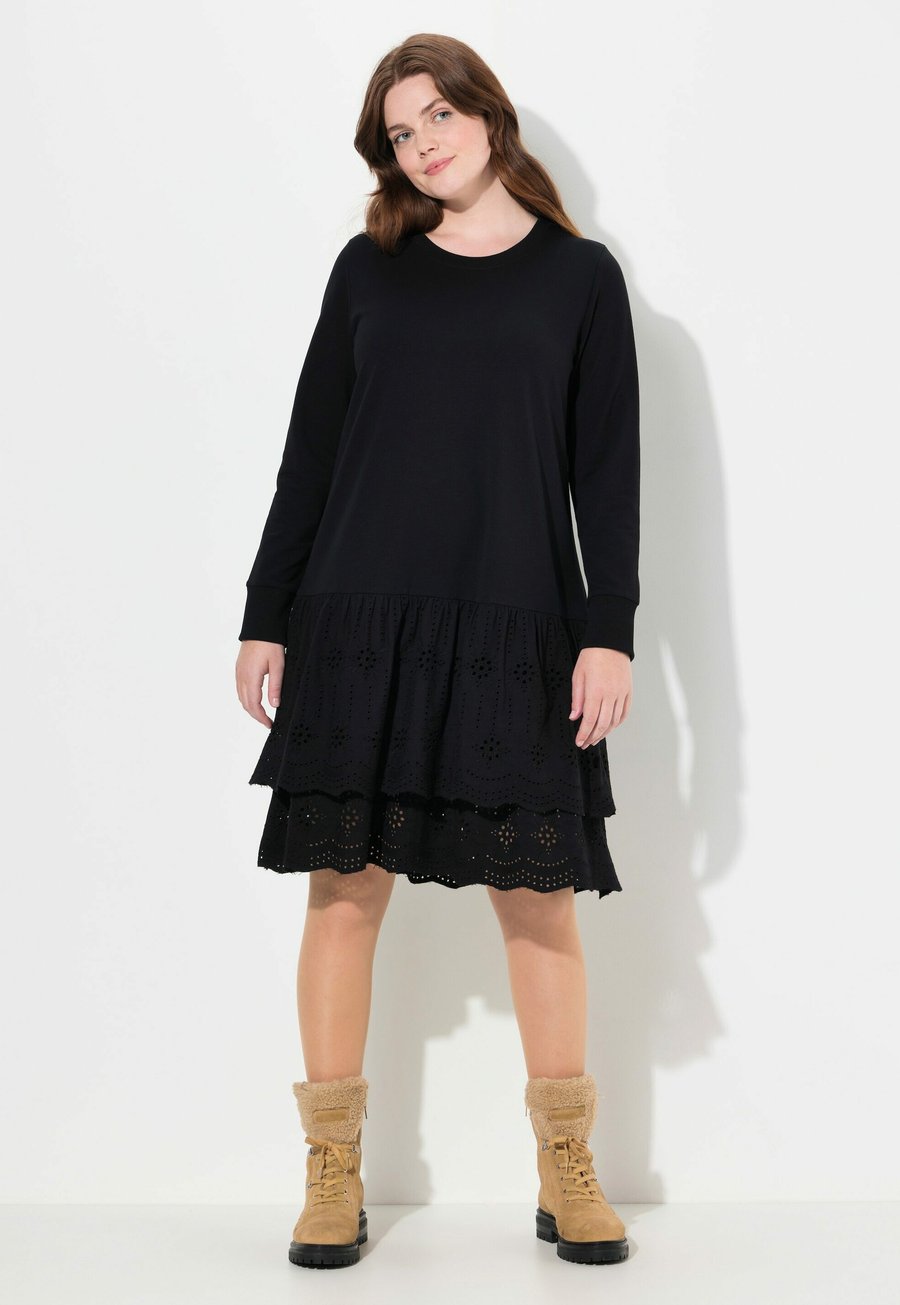 Платье Ulla Popken Jersey dress, Black
Платье Ulla Popken Jersey dress, Black