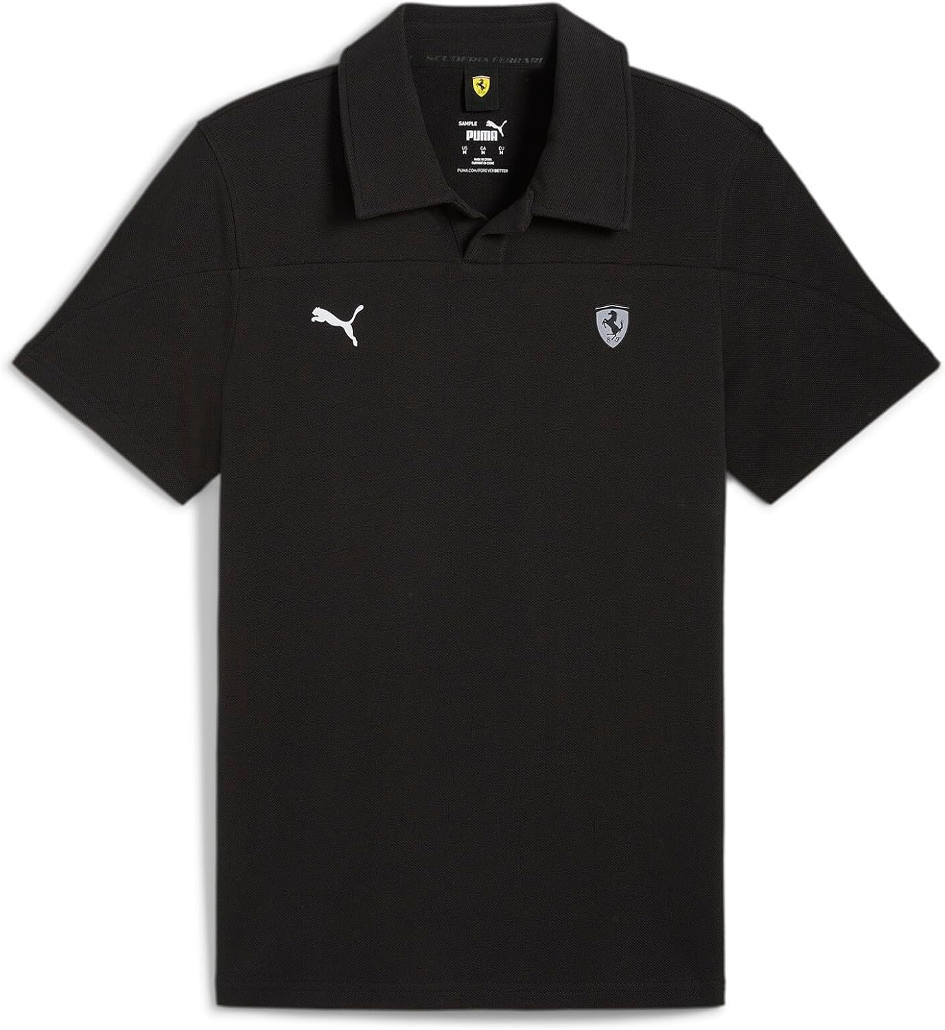 Мужская повседневная футболка-поло Puma в стиле Ferrari, черный
Мужская повседневная футболка-поло Puma в стиле Ferrari, черный
