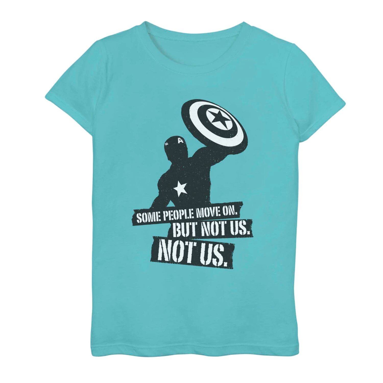 Футболка с силуэтом Капитана Америки для девочек 7–16 лет, Marvel Avengers Endgame Licensed Character
Футболка с силуэтом Капитана Америки для девочек 7–16 лет, Marvel Avengers Endgame Licensed Character