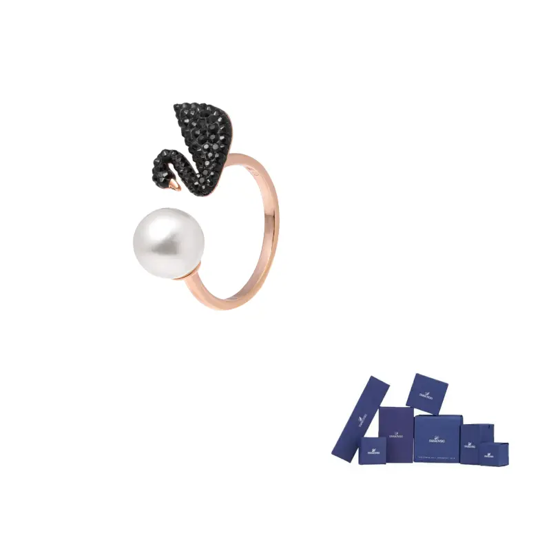 Кольца Swan для женщин Swarovski, розовое золото
Кольца Swan для женщин Swarovski, розовое золото