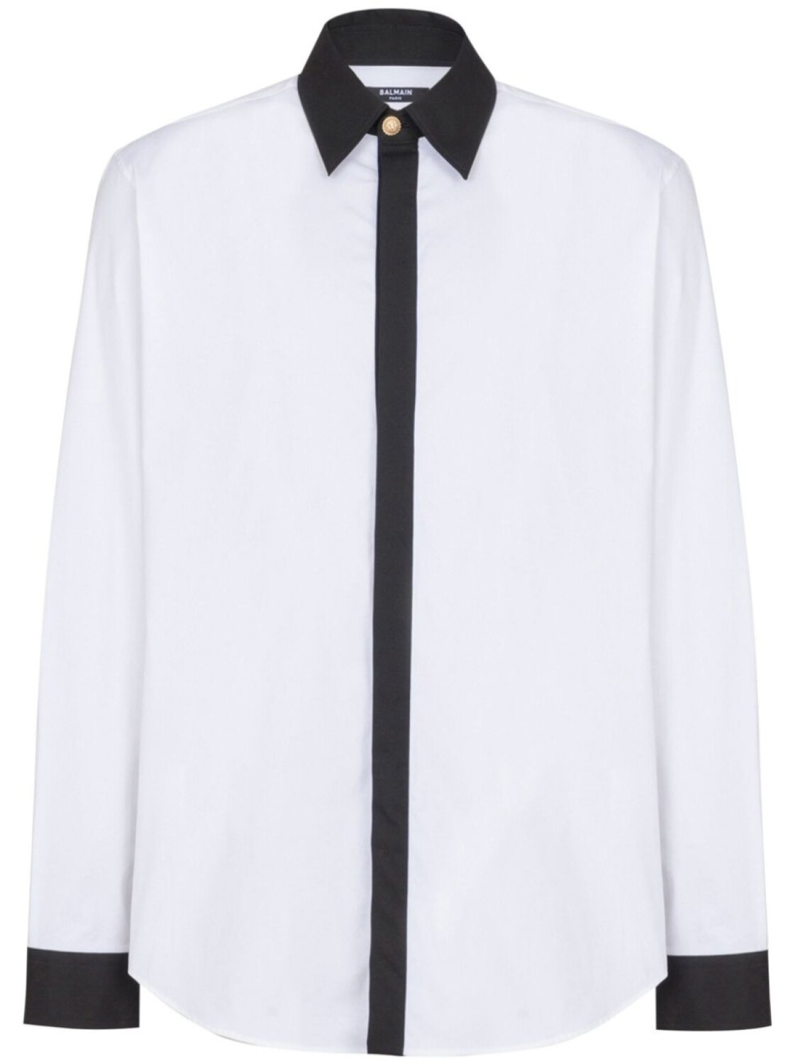 Поплиновая рубашка Balmain, белый
Поплиновая рубашка Balmain, белый