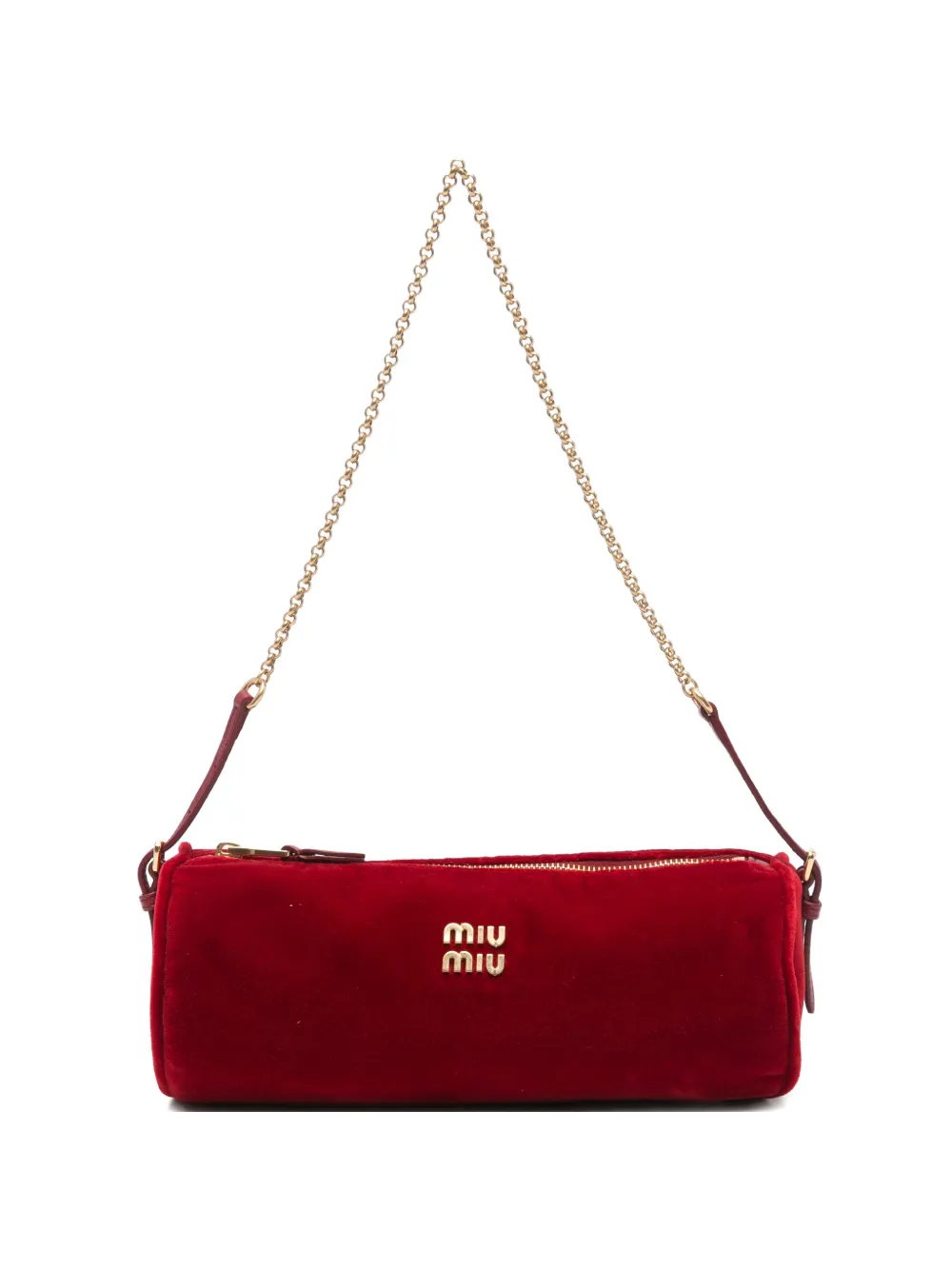 Сумка на плечо с логотипом Miu Miu, красный
Сумка на плечо с логотипом Miu Miu, красный