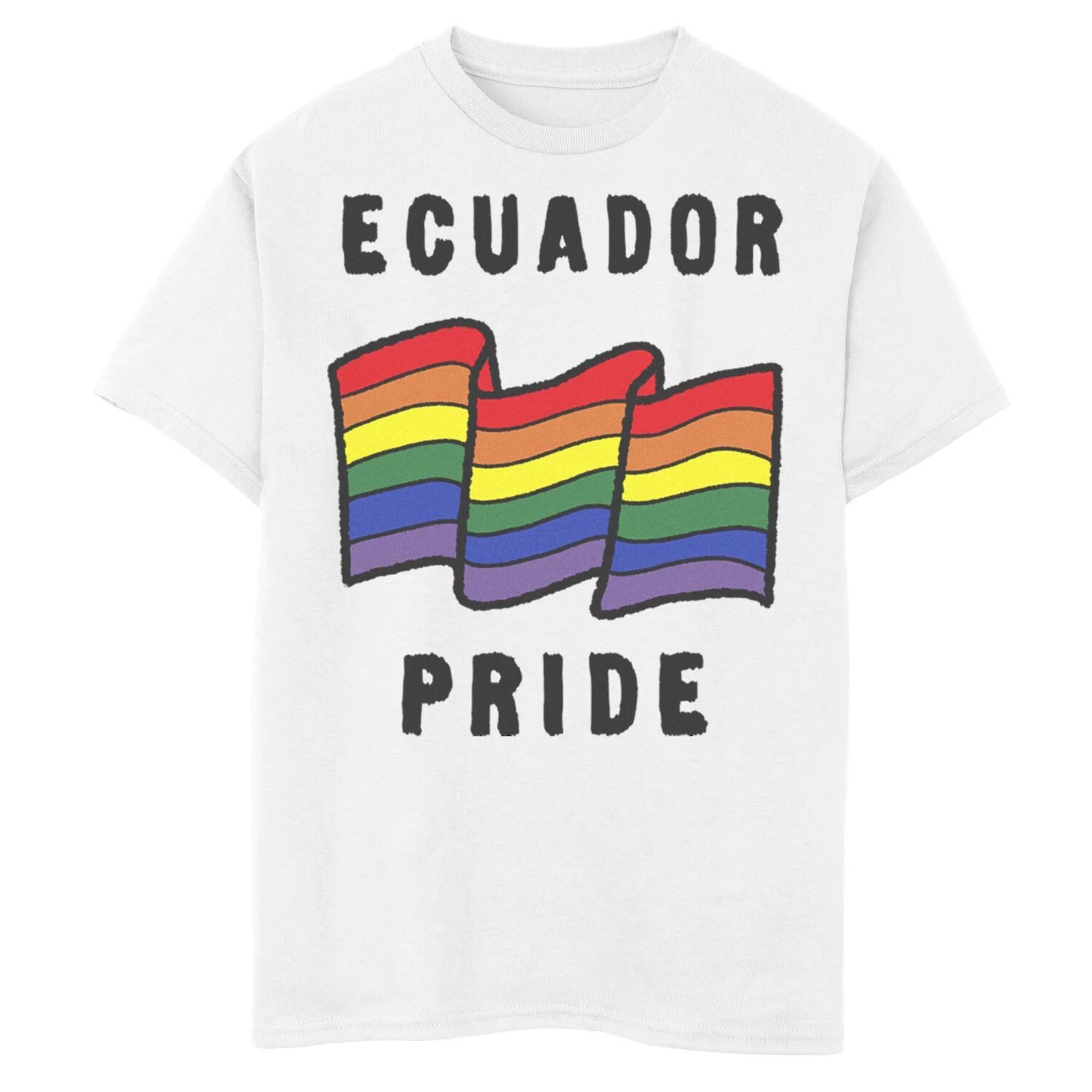 Футболка с рисунком флага Gonzales Ecuador Pride для мальчиков Licensed Character
Футболка с рисунком флага Gonzales Ecuador Pride для мальчиков Licensed Character