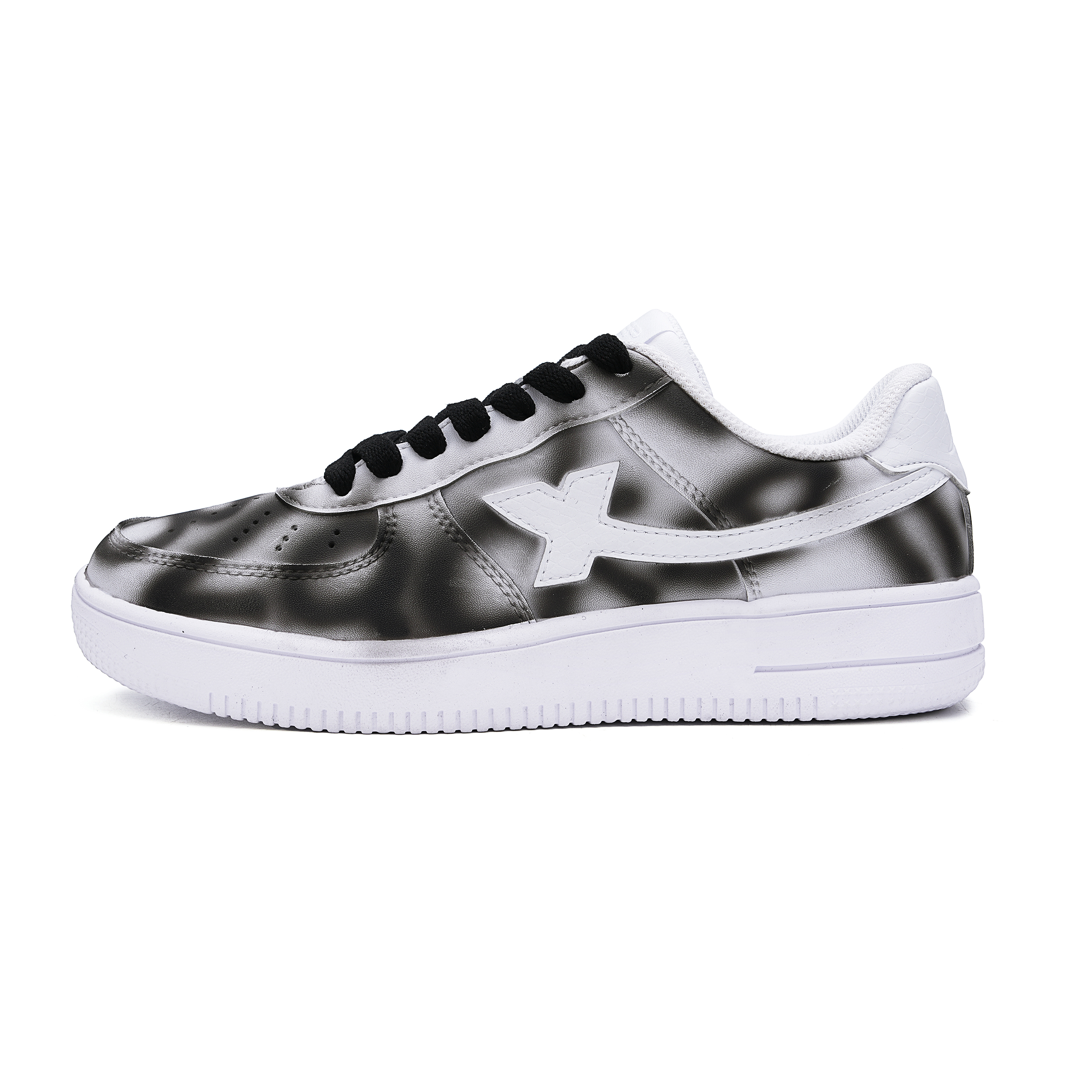 XTEP Кроссовки Air Force One с низким верхом, амортизирующие, противоскользящие, для скейтбординга, мужские, черно-белые
XTEP Кроссовки Air Force One с низким верхом, амортизирующие, противоскользящие, для скейтбординга, мужские, черно-белые