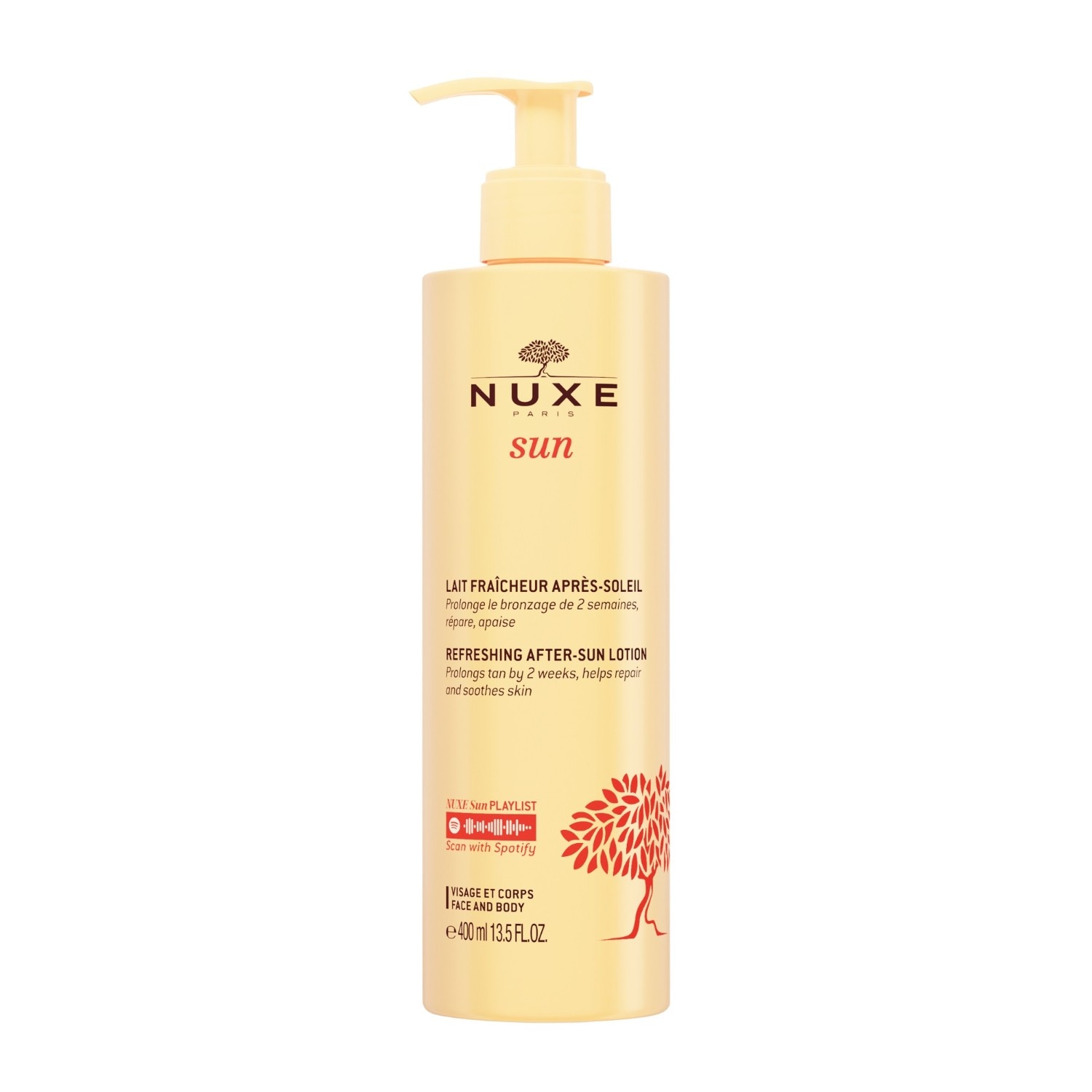 Средство после загара sun refreshing Nuxe, объем 400 мл
Средство после загара sun refreshing Nuxe, объем 400 мл