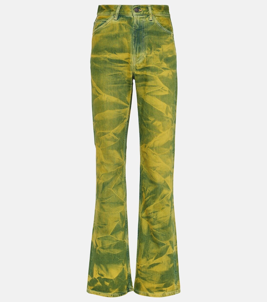 Прямые джинсы с высокой посадкой Acne Studios, синий
Прямые джинсы с высокой посадкой Acne Studios, синий