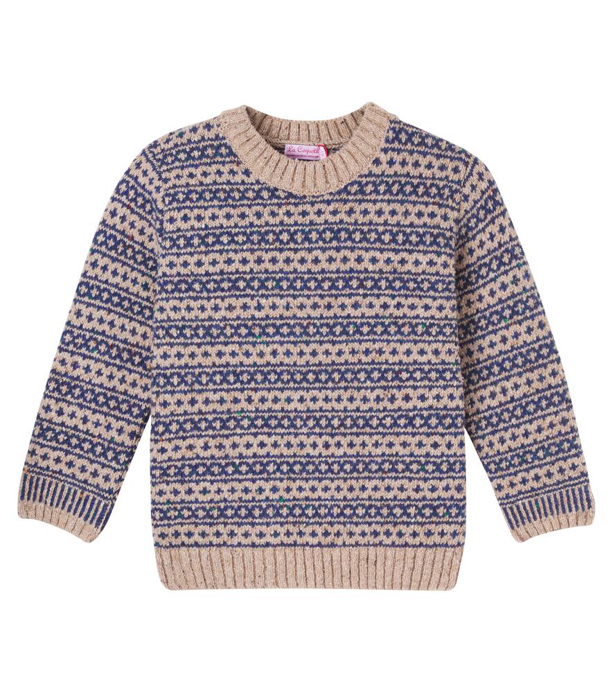 Свитер из смесовой шерсти Austen Fair Isle La Coqueta, Oatmeal
Свитер из смесовой шерсти Austen Fair Isle La Coqueta, Oatmeal