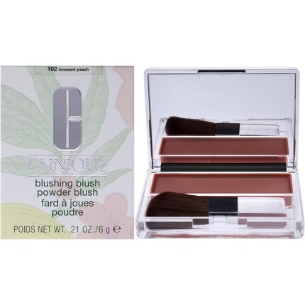 Румяна-пудра Blush 102 Innocent Peach Pink, Clinique
Румяна-пудра Blush 102 Innocent Peach Pink, Clinique