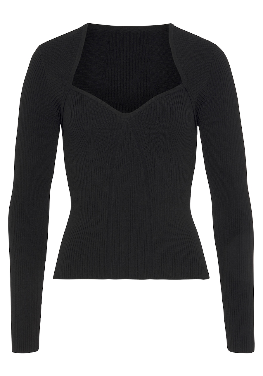 Свитер LASCANA, черный
Свитер LASCANA, черный