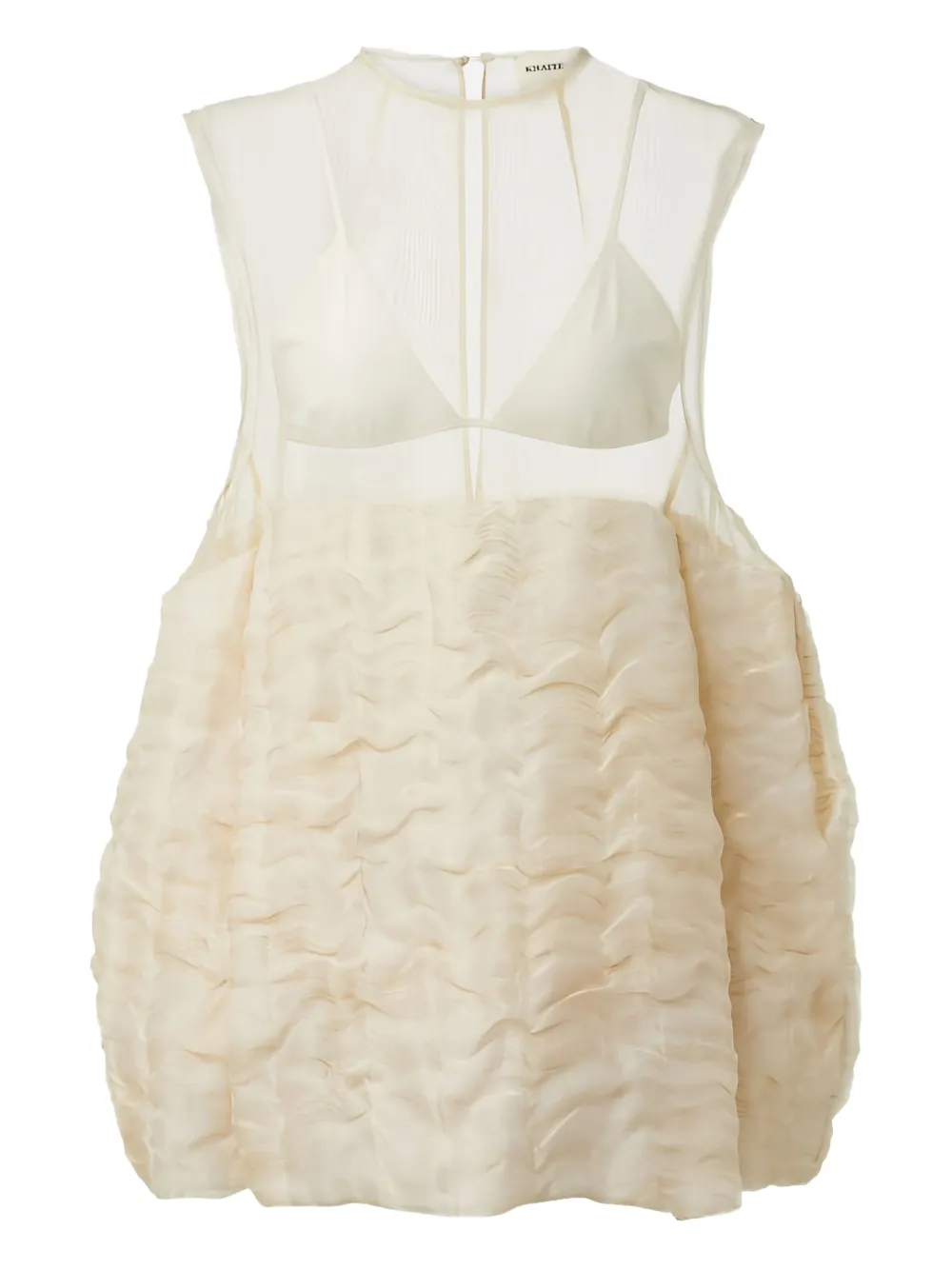Платье без рукавов KHAITE, нейтральный
Платье без рукавов KHAITE, нейтральный