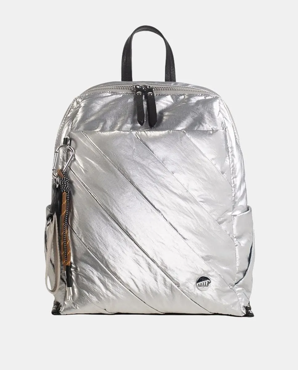Нейлоновый рюкзак с застёжкой-молнией Volum, серебряный
Нейлоновый рюкзак с застёжкой-молнией Volum, серебряный