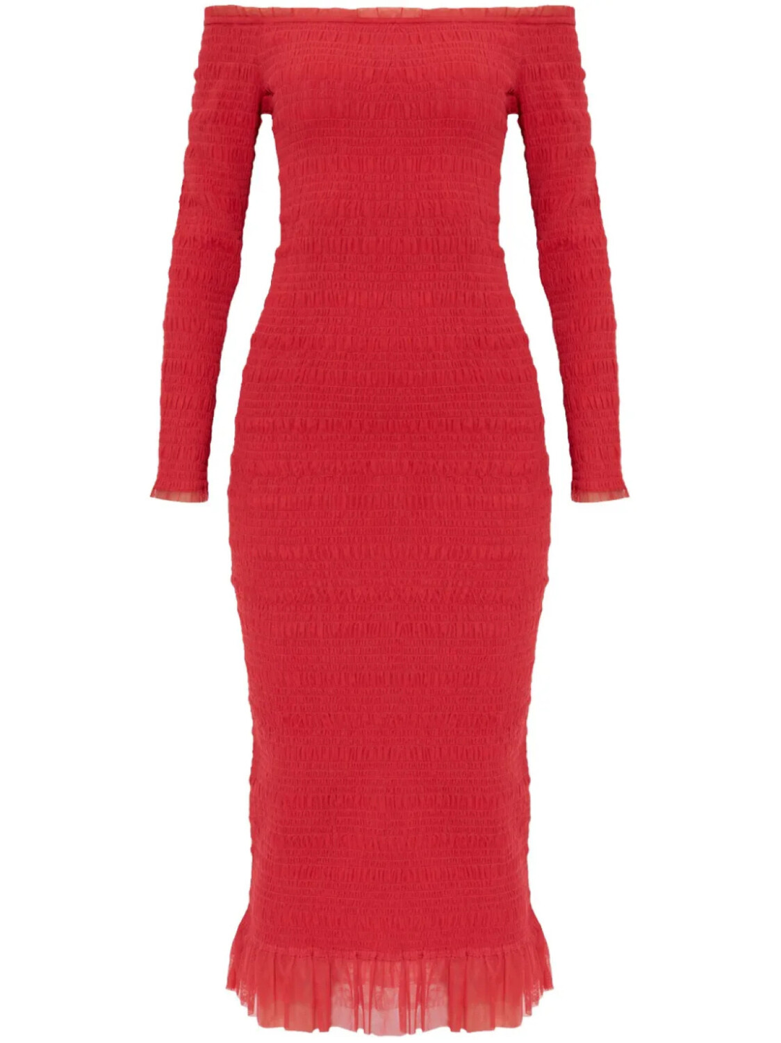 Платье LoveShackFancy Avelle, красный
Платье LoveShackFancy Avelle, красный