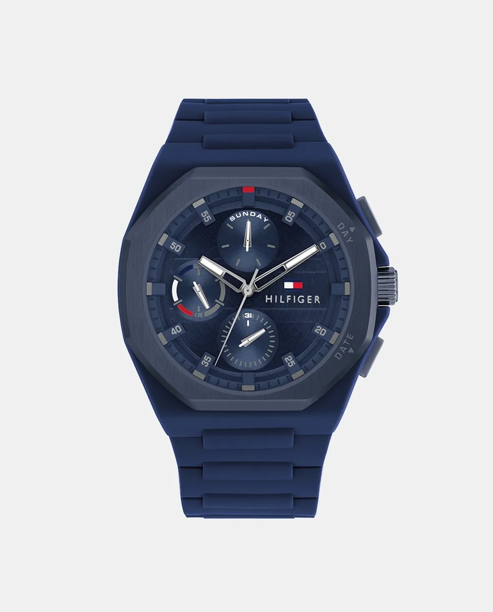 Neo 1792122 многофункциональные синие силиконовые мужские часы Tommy Hilfiger, синий
Neo 1792122 многофункциональные синие силиконовые мужские часы Tommy Hilfiger, синий