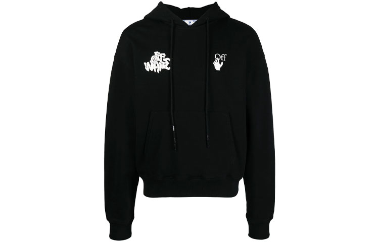 OFF WHITE Толстовка с красным язычком OFF-WHITE, черный
OFF WHITE Толстовка с красным язычком OFF-WHITE, черный